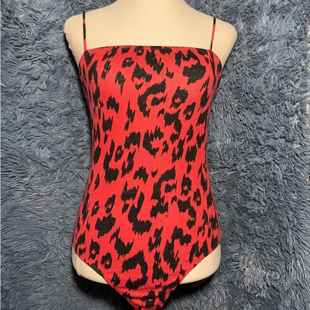 Leopard Print Bodysuit